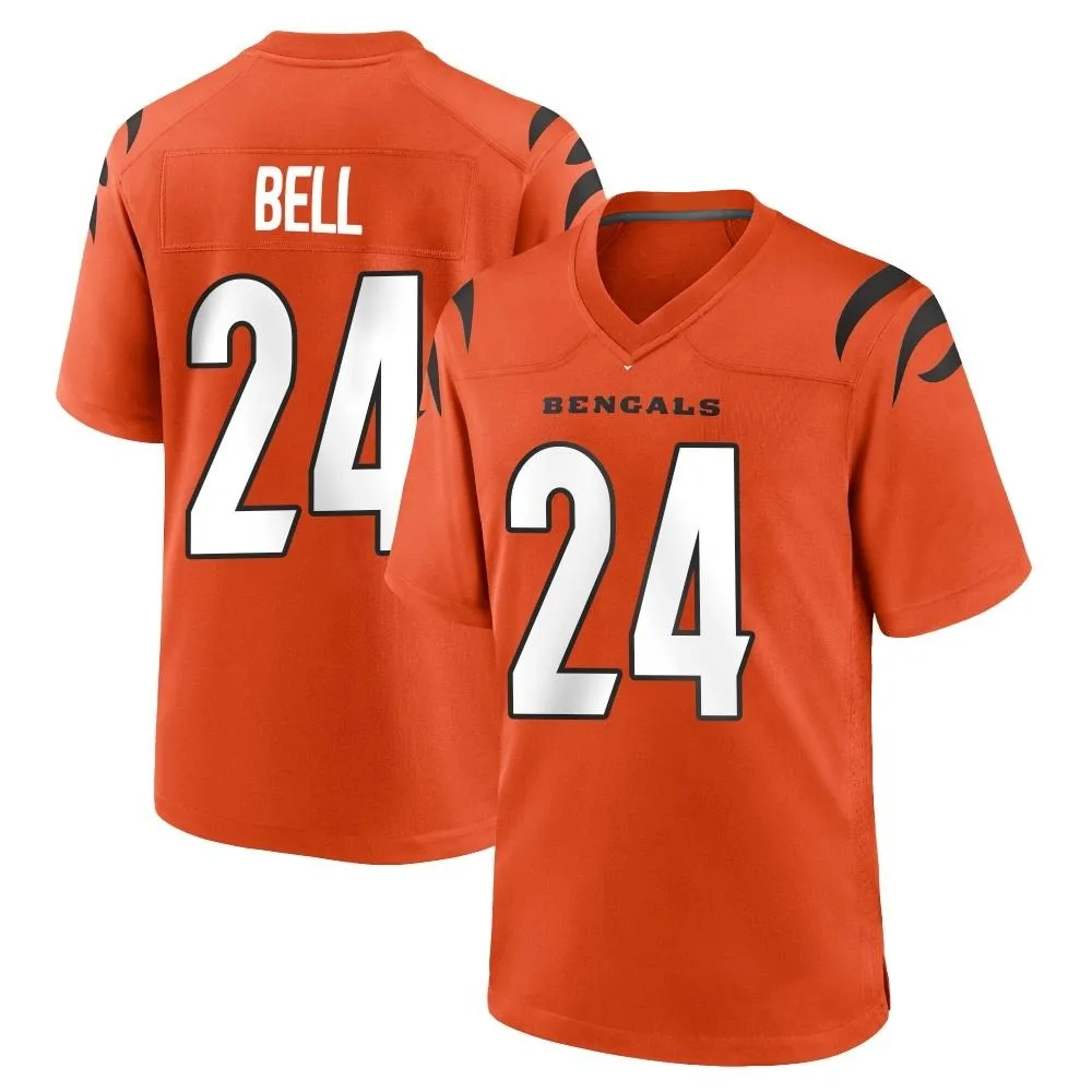 Men's Cincinnati Bengals Vonn Bell Nike Game Orange Jersey Men's Cincinnati Bengals Vonn Bell Nike Game Orange Jersey