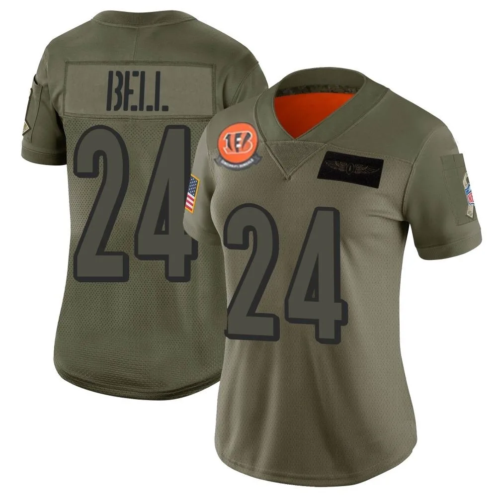 Women's Cincinnati Bengals Vonn Bell Nike 2019 Salute to Service Limited Camo Jersey Women's Cincinnati Bengals Vonn Bell Nike 2019 Salute to Service Limited Camo Jersey