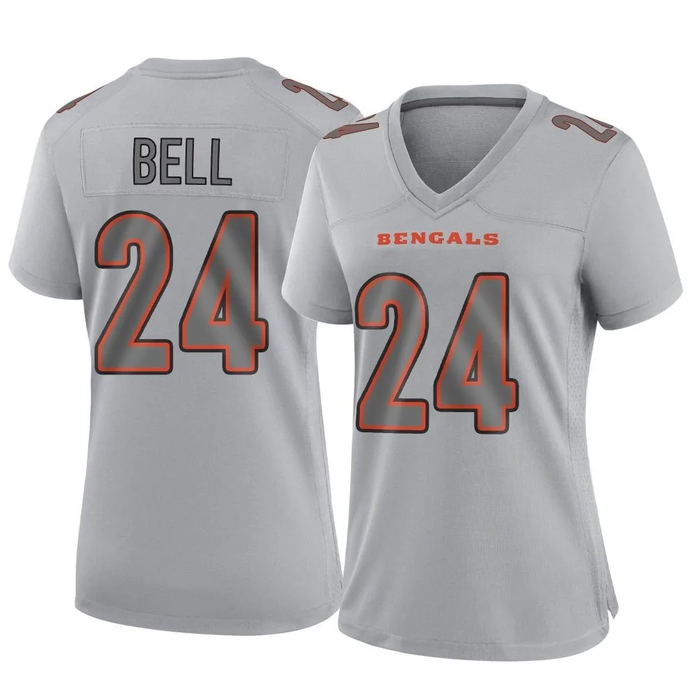Women's Cincinnati Bengals Vonn Bell Nike Atmosphere Fashion Game Gray Jersey Women's Cincinnati Bengals Vonn Bell Nike Atmosphere Fashion Game Gray Jersey