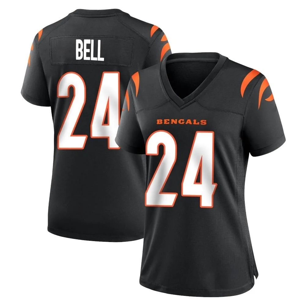Women's Cincinnati Bengals Vonn Bell Nike Team Color Game Black Jersey Women's Cincinnati Bengals Vonn Bell Nike Team Color Game Black Jersey