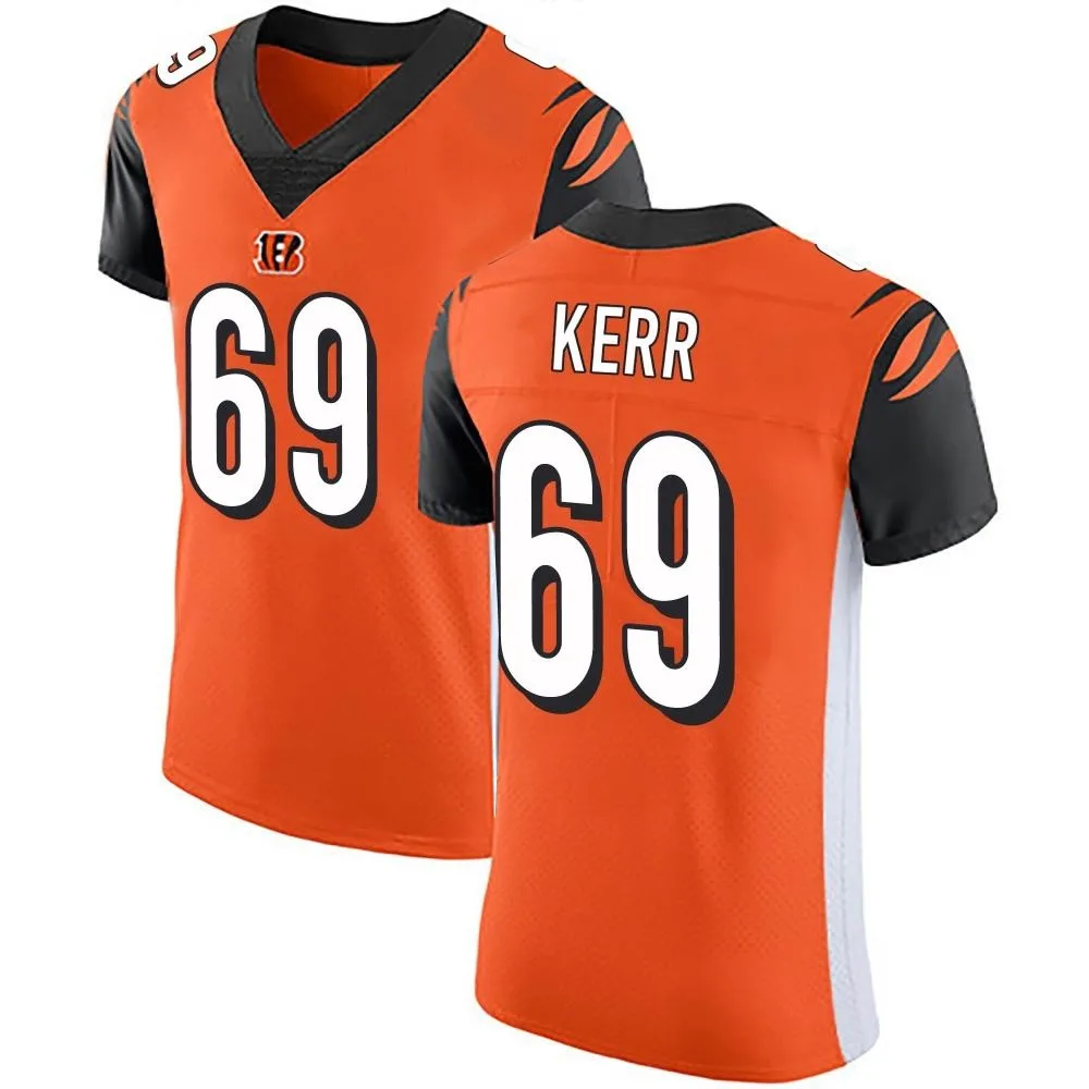 Men's Cincinnati Bengals Zach Kerr Nike Alternate Vapor Untouchable Elite Orange Jersey Men's Cincinnati Bengals Zach Kerr Nike Alternate Vapor Untouchable Elite Orange Jersey