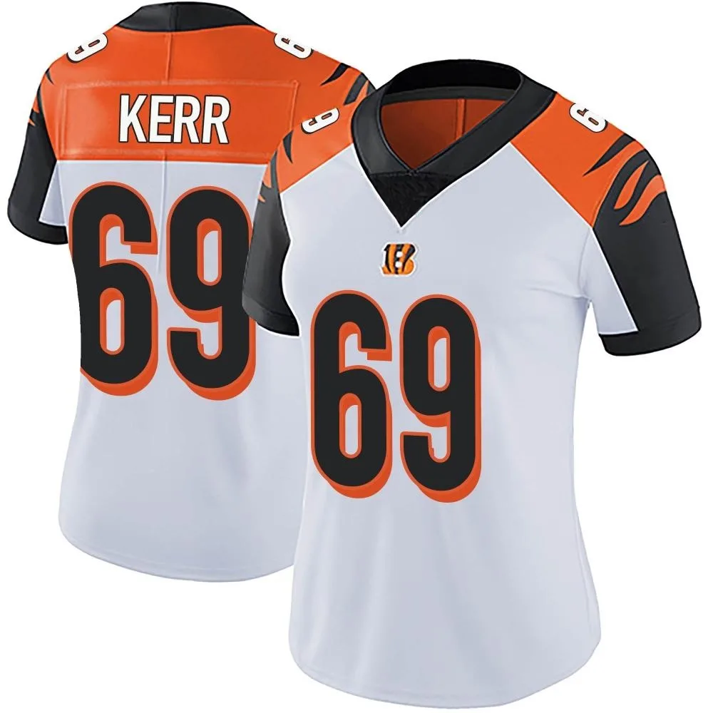Women's Cincinnati Bengals Zach Kerr Nike Vapor Untouchable Limited White Jersey Women's Cincinnati Bengals Zach Kerr Nike Vapor Untouchable Limited White Jersey